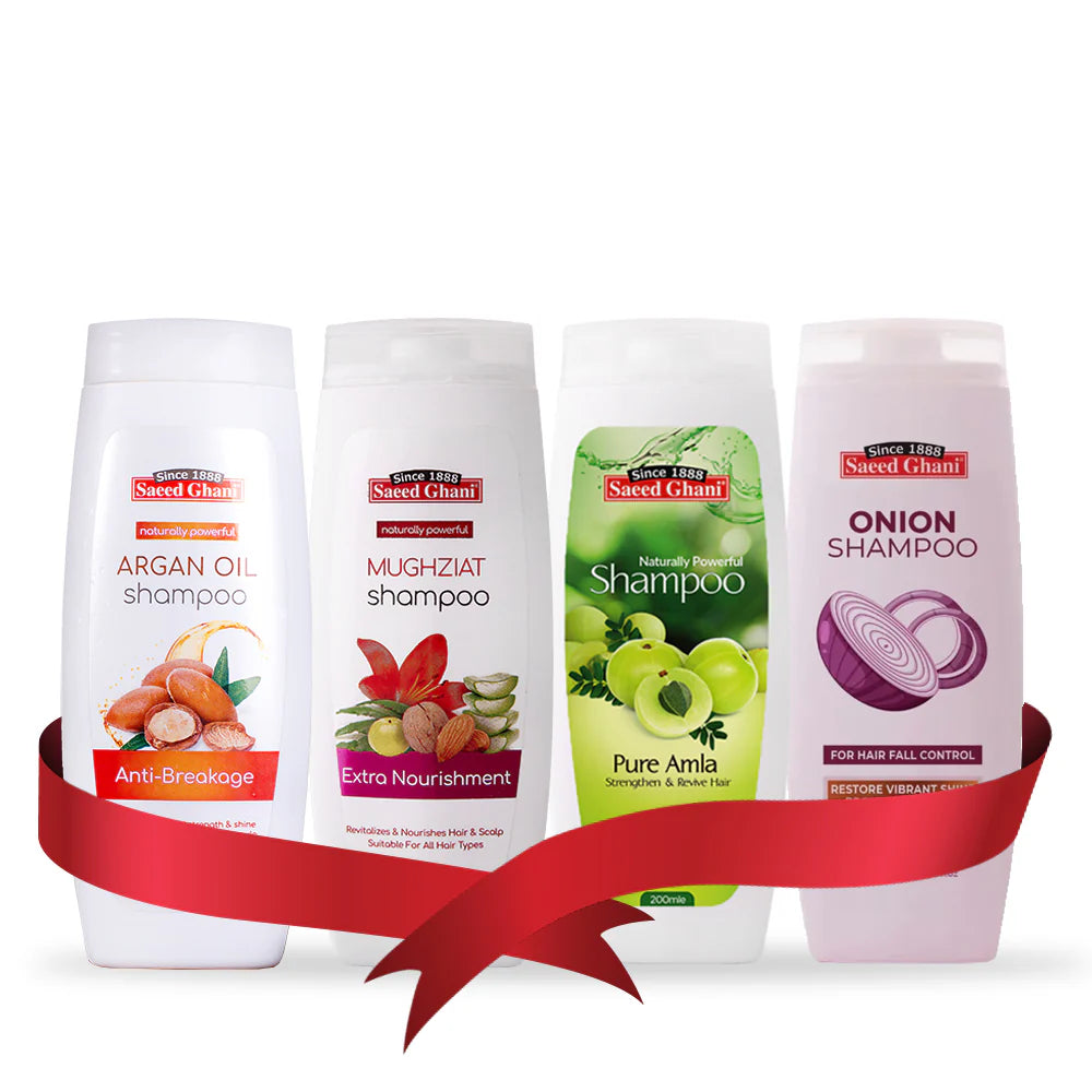 Saeed Ghani Shampoo, pack of 4